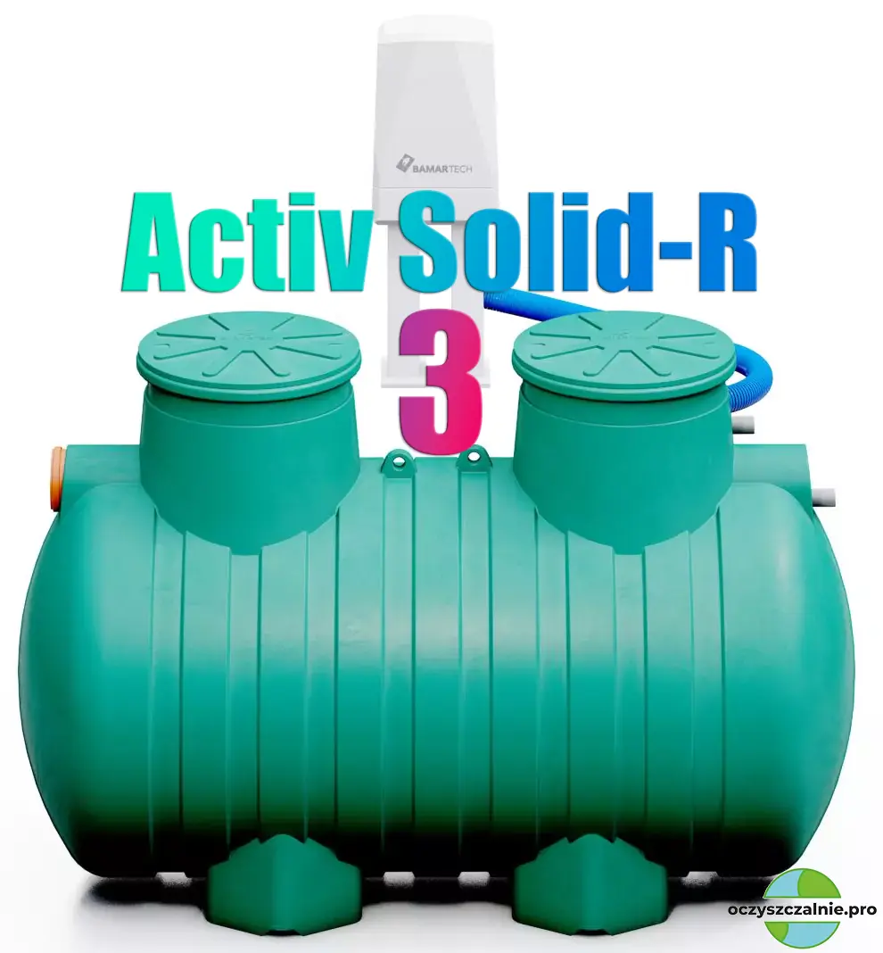 BamarTech ActivSolid–R 3 - RLM3 - 2 m3 - Oczyszczalnia biologiczna