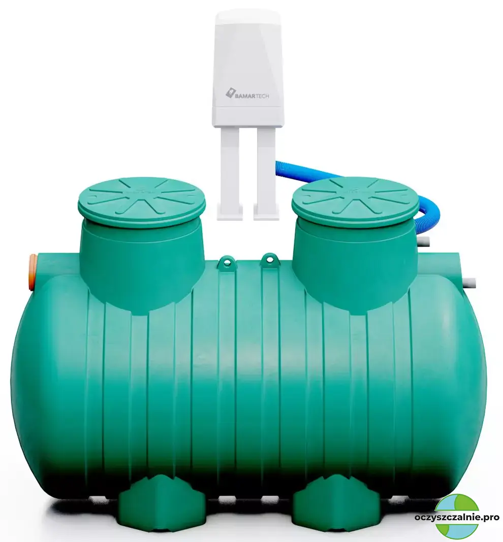 Przydomowa biologiczna oczyszczalnia ścieków Bamartech - model Activ Solid-R 3